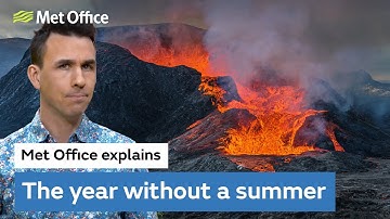 How volcanoes affect the weather - UK Weather - Met Office explains