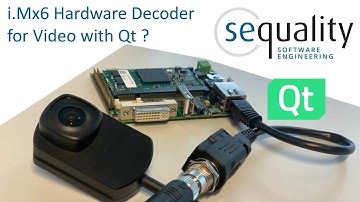 Sequality Hardware Video Decoder on iMx6 with Qt (Orlaco EMOS Ethernet camera)