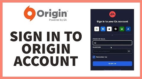 Easy Origin Account Login Tutorial: How to Sign In to Origin Account