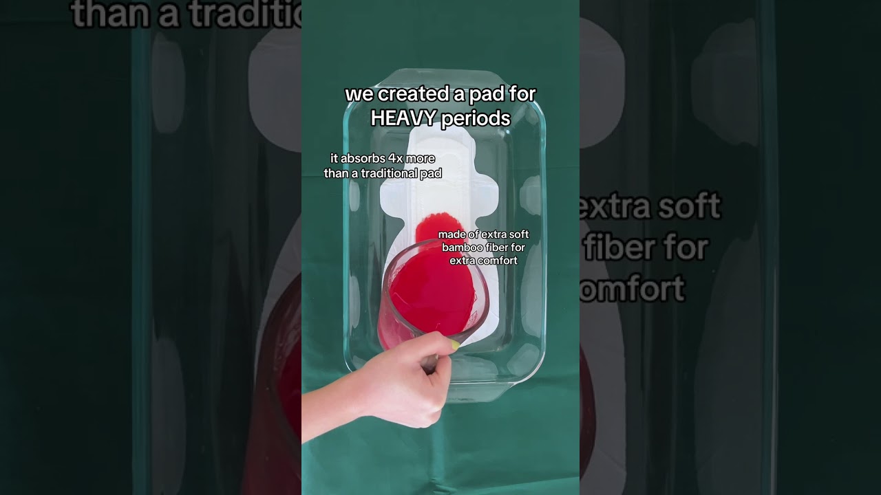 Do you have a heavy period? Viv pads are for you.