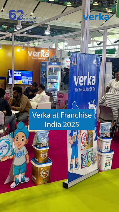 Verka shined at #Franchise2025 💥🐄 Bold flavor, big impact! #VerkaAtFranchise2025