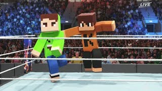 Kwebbelkop Vs. Jelly - Epic Fight In Wwe 2K19 Minecraft Skins In Wwe 2K19