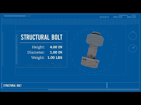 The Dropped Object Experiment | 1 LB Bolt, 20' vs. 30' | Safety Week 2016