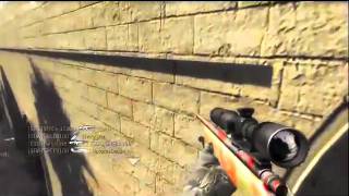 Call of Duty 4 Wall Bang 360 No Scope  majestiiczz