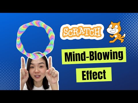 💯 Mind-Blowing Effect with Scratch Coding (Step-by-Step Tutorial) #scratch #scratchprogramming