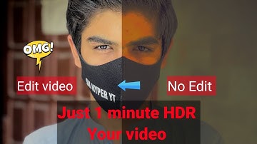Kinemaster Auto HDR Use Kaise kare,Kinemaster best feacher video editing trick, change video quality