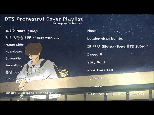 BTS Orchestral Cover Playlist (1 Hour /Study /Relax /Magical) class=