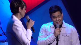 Odette Quesada with Martin Nievera  Give me a chance HOPELESS ROMANTIC CONCERT