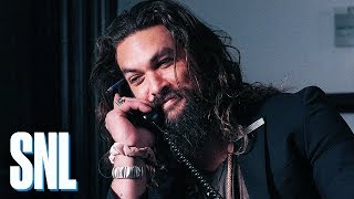 SNL Host Jason Momoa Is the Ultimate NBC Page
