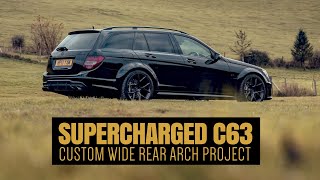 Supercharged C63 wide arch project - Episode 5 - final reveal