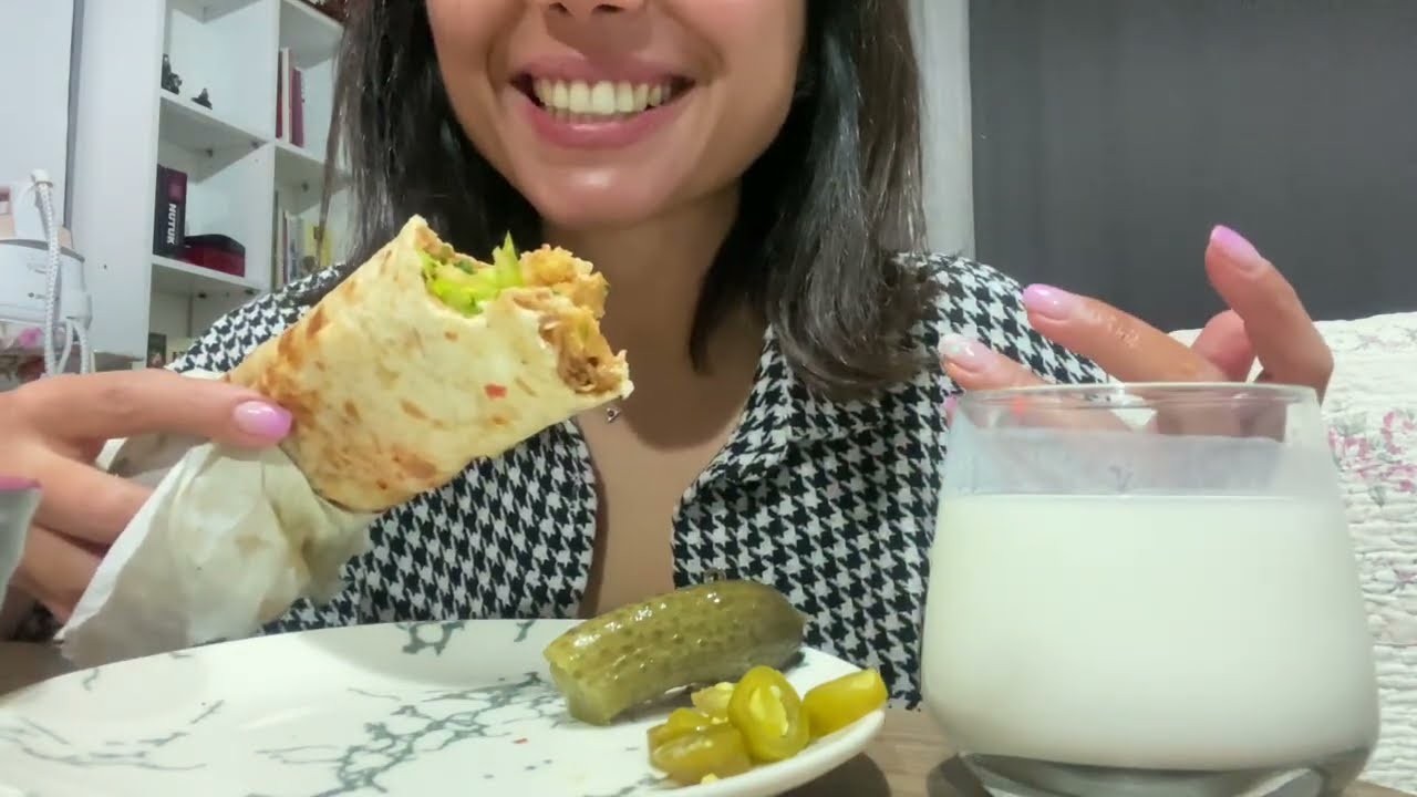 HATAY USULÜ DÖNER MUKBANG || ASMR #mukbang #asmr #türkçeasmr #asmreating