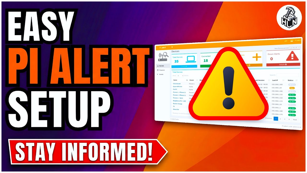 Home Lab! How to Install Pi-Alert on Proxmox! | Self Hosted Network ...