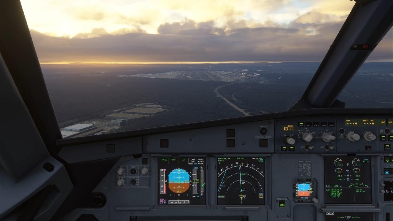Microsoft Flight Simulator 2024 | ILS 25L Approach in Frankfurt | A320 NEO