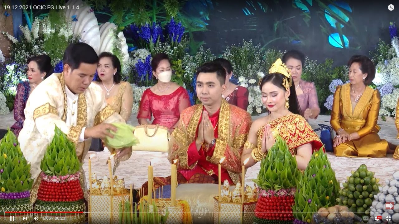សំពះពិលា, បង្វិលពពិល ព្រះថោតតោងស្បៃ / Khmer Wedding Ceremony with Best Camera live 2023