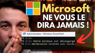 ✅ WINDOWS PROPRE et RAPIDE en 5 min:  Supprimez espions et logiciels préinstallés,  Méthode  facile⚡