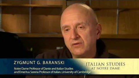 Italian Research Seminar - Zygmunt Baranski