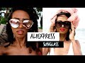 Sunglass Haul!  2016 / review + try on // AliExpress /under 7$