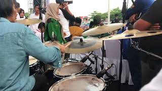 BoomeranG - bawalah aku (drum Cam) | faried badjeber | @ Sinjai,22 juni 2018