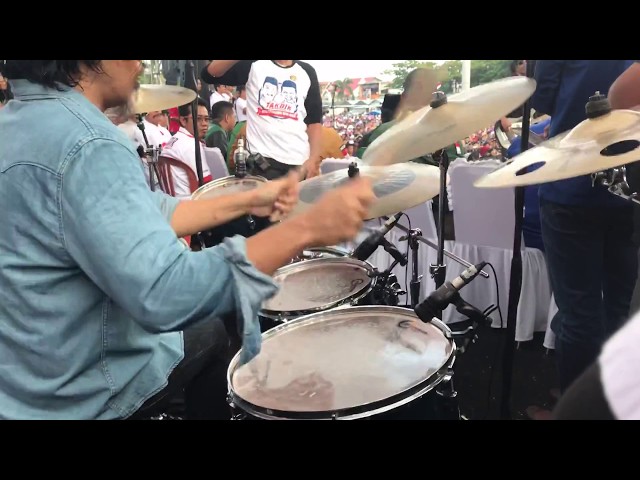 BoomeranG - bawalah aku (drum Cam) | faried badjeber | @ Sinjai,22 juni 2018 class=