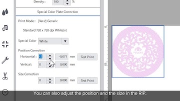 VersaWorks 6 - Generate special colour Layers Directly in the RIP