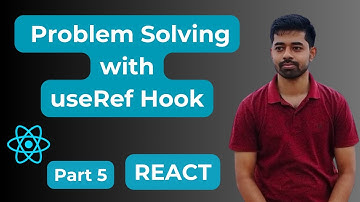 5. DOM Manipulation (Play and pause video) | Problem Solving with useRef hook  | React