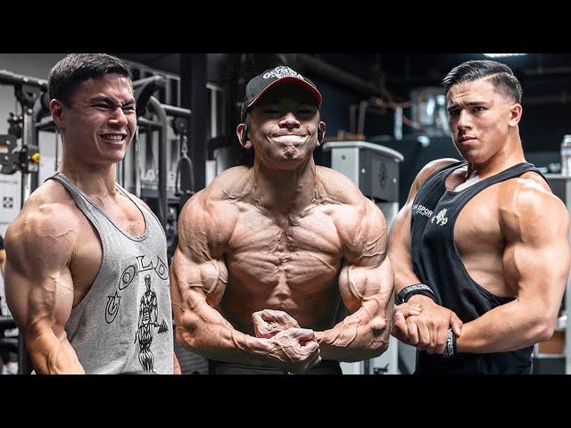 Battle of the Brothers EP. 1 || Chest Day W/ Tristyn, Tyler, & Braedon Lee  - YouTube