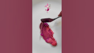 What color do mixed Disney characters make? #colormixing #oddlysatisfying #mixingthings #asmr