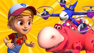 Turbosaurios 👨‍🚒 Aventuras de Camiones Favoritas 🦖 🚒 Toons Mania - Amigos Animados