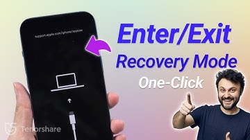 How to Enter/Exit Recovery Mode in 1-Click |Support.apple.com/iphone/restore (iOS 17)