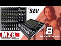 Live audio mixer new mz8 by slv india