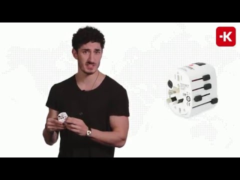 how to use Universal travel adapter Plug All-In-One Converter