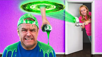 Sneaky Jokes With a Magic Portal! | Fun Squad