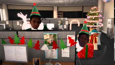 Elf Yourself funny video!