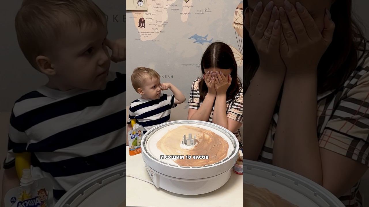 Высушили детское мясное пюре в дегидраторе #опыт #сушилка