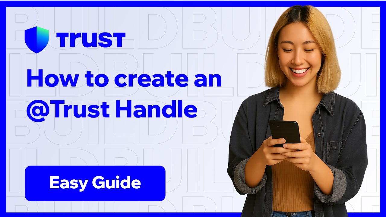 How to create an @Trust handle | Easily memorable crypto address