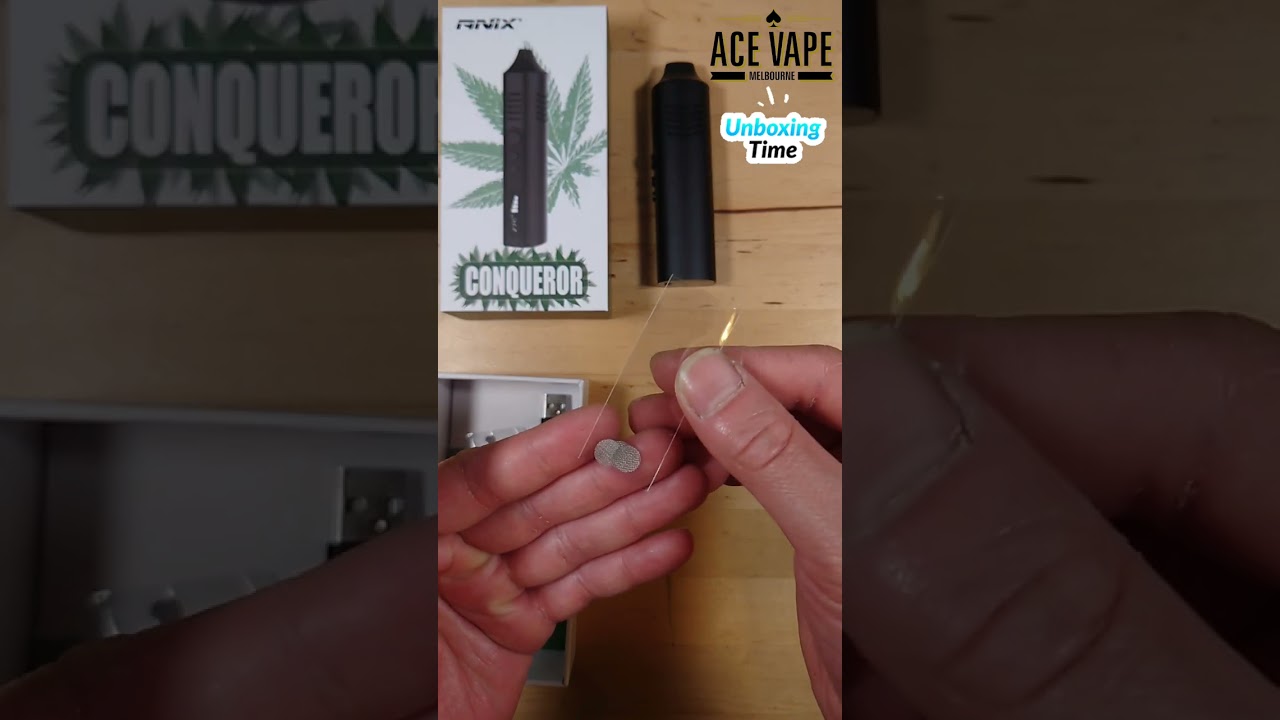 Unboxing the Anix Conqueror Dry Herb Kit