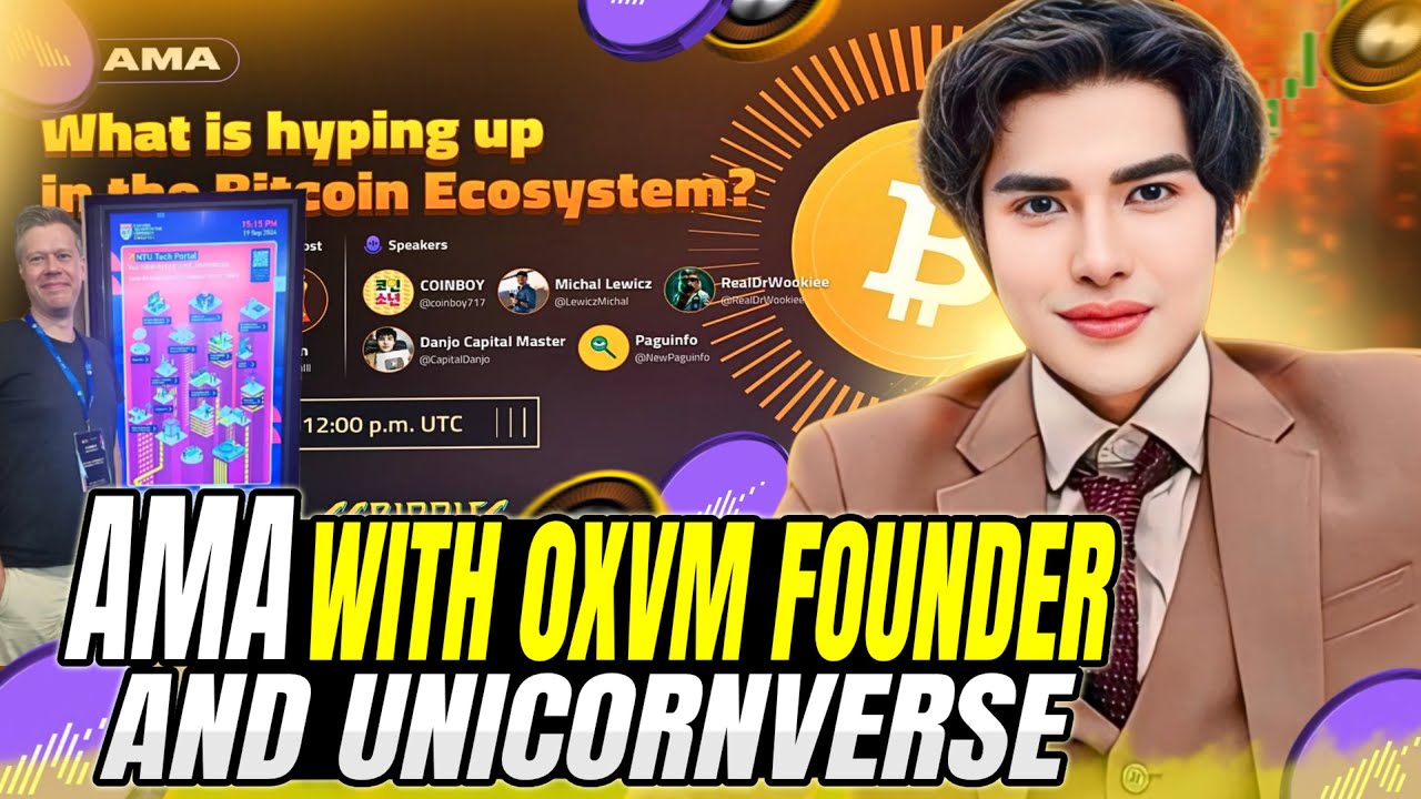 AMA WITH 0XVM FOUNDER & CEO - NODES AND UNICORNVERSE - YouTube