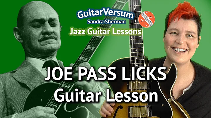 JOE PASS LICKS - Joe Pass Guitar LESSON + TABS + P...