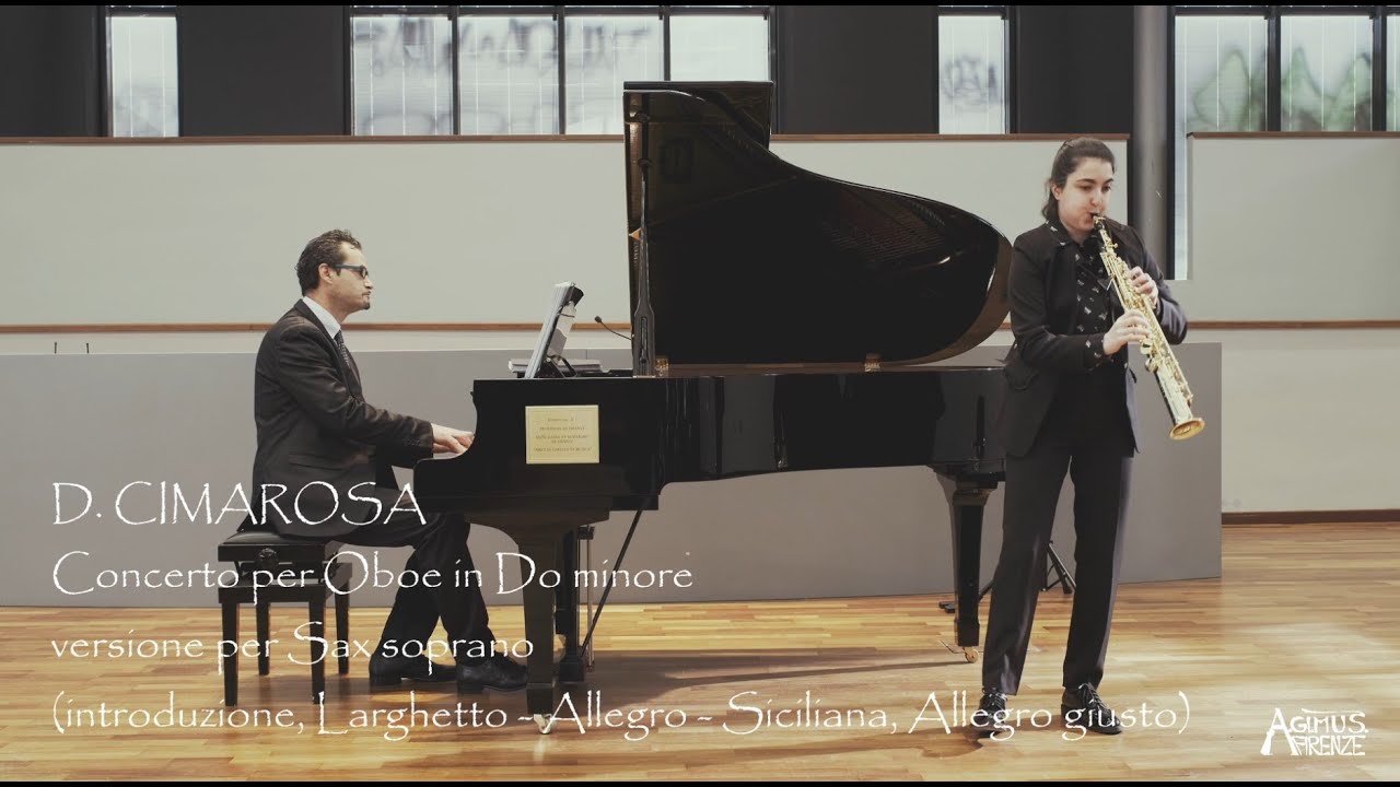 D. CIMAROSA - Concerto per Oboe in Do minore, versione per Sax soprano