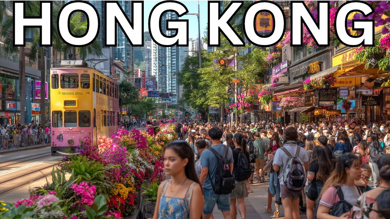 🇭🇰💰💵 HONG KONG 香港 🇭🇰💸 This Is the Most Expensive City in Asia | Street Chaos & City Ambience, 4K HDR