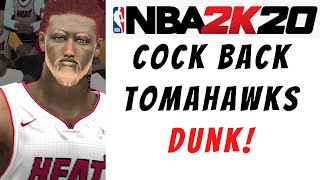 MinRyu NBA 2K20 Mobile - How to get Cock Back Tomahawks Dunk!