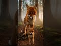 ❤️ Mother Fox Carrying Her Baby Kit | Heartwarming Wildlife