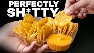 Nachos Were Never Meant to Look Like This
The most common nacho cheese on earth is legally not allowed to be called cheese, and thats just the beginning of how weird the nachos history actually is.
In this episode Im tracing nachos through their three completely different forms. It starts with Ignacio Anaya, a Mexican maître d who improvised the original recipe for a group of American military wives in the 1940s using leftover American surplus cheese, then died decades later without a cent of royalty from what became a billion dollar snack. From there it jumps to a baseball stadium in 1970s Texas, where a concessions businessman invented a pumpable, shelf-stable cheese sauce just to solve a speed problem, then made jalapenos mandatory for one reason only, spicy food sells more beer. And finally it lands on the fully loaded pile most of us actually grew up eating.
Are nachos Mexican, Tex-Mex, or American? Turns out there was never a clean answer, the dish was a fusion from the very first plate.
We make all three versions from scratch, including hand fried chips, a proper queso, guacamole, and fully loaded nachos with taco meat and refried beans.
RECIPE: https://www.adamwitt.co/allrecipes/loadednachos
👕SUPPORT THE CHAN, COP SOME MERCH!: https://adamwitt.store/
🫶CONTRIBUTE TO THE GROCERY FUND! (Patreon): https://www.patreon.com/adamwitt
👾DISCORD: https://discord.com/invite/aFQ4h4BXg4
📝MORE RECIPES: https://www.adamwitt.co/allrecipes
🔗FOLLOW ALONG ON SOCIAL: https://www.adamwitt.co/social-links
STUFF I USE…
My Cookware Set: https://amzn.to/3vaWhbG
My Dutch Oven: https://amzn.to/48MKuhq
Portable Single-burner Stove: https://amzn.to/3IytyjV
Butane Torch: https://amzn.to/48TkQra
Deli Containers: https://amzn.to/49QO635
Large Mason Jars (32oz, wide mouth): https://amzn.to/49QO635
Rust-proof Mason Jar Lids: https://amzn.to/49QWlfy
Butane Canisters: https://amzn.to/3wLUtpM
Coarse Reinforced Strainer: https://amzn.to/3PePLHK
Fine Mesh Reinforced Strainer: https://amzn.to/3TxvkYP
Sheet Trays: https://amzn.to/3IG3zXL
The BEST Smash Burger Spatula: https://amzn.to/3UdSHab
Cutting Board Scraper: https://amzn.to/3Jy64fx
Ice Cream Maker: https://amzn.to/3wd2vIu
My Induction Burner: https://amzn.to/4dfhJNE
TIMESTAMPS…
00:00 Nachos We Imagine
01:08 The Nacho Anaya Origin Story
03:38 Frying Chips Like the Original
05:40 Birth of the Cheese Pump
09:45 The Loaded Nacho Debate
13:06 Toppings Lineup
15:56 Taco Beef
17:19 Guacamole
19:13 Refried Beans
20:50 Queso and Poblanos
22:14 Double Stack Assembly
24:56 Taste Test and Wrap
#nachos #foodhistory #tacotuesday
Disclaimer: I earn commission income with qualifying purchases made through Amazon’s Affiliate program and other affiliate links in this description. Nachos Were Never Meant to Look Like This