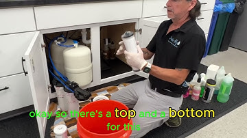 How to change Ultrefiner Reverse Osmosis Pre & Post Filters