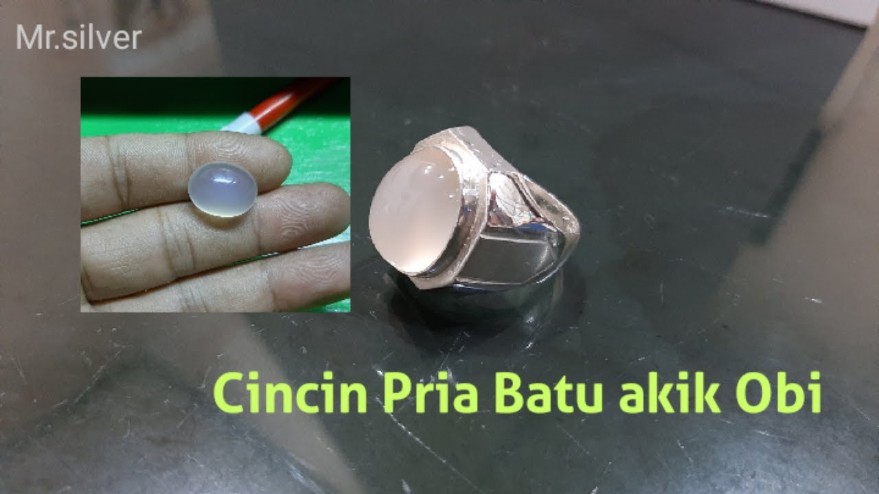 Cincin Segi delapan Motif simple / Handmade Ring‼️ batu akik Obi/ Bagaimana membuat nya⁉️