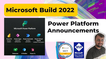Microsoft Build 2022 - Power Platform Announcements