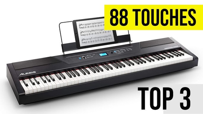 Clavier de piano électrique à défilement avec 88 touches + haut