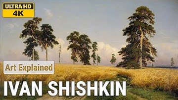 Ivan Shishkin: A collection of 10 oil paintings with title and year, 1876-1879 [4K]