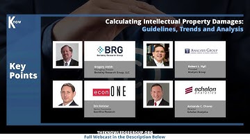 Calculating Intellectual Property Damages CLE: Guidelines