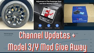 Tesla Model 3/Y Frunk Soft Closer Give Away  + Channel Updates